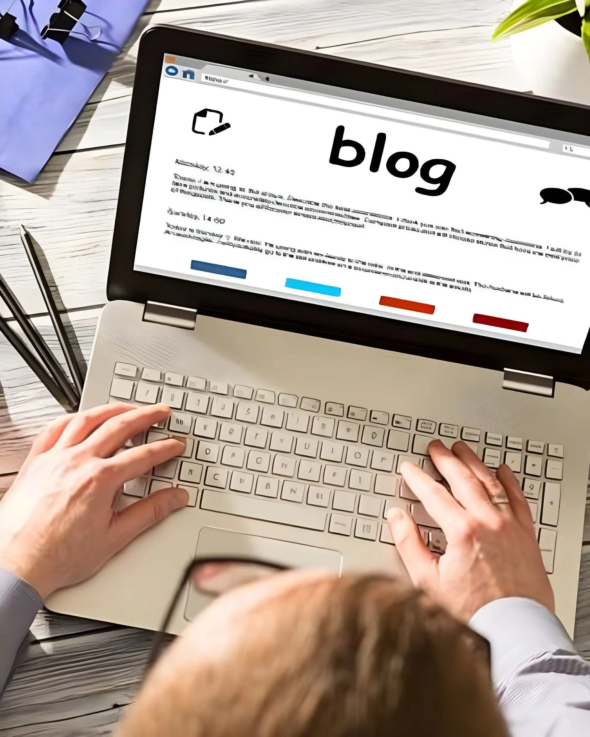 Professional blog website design service – website development