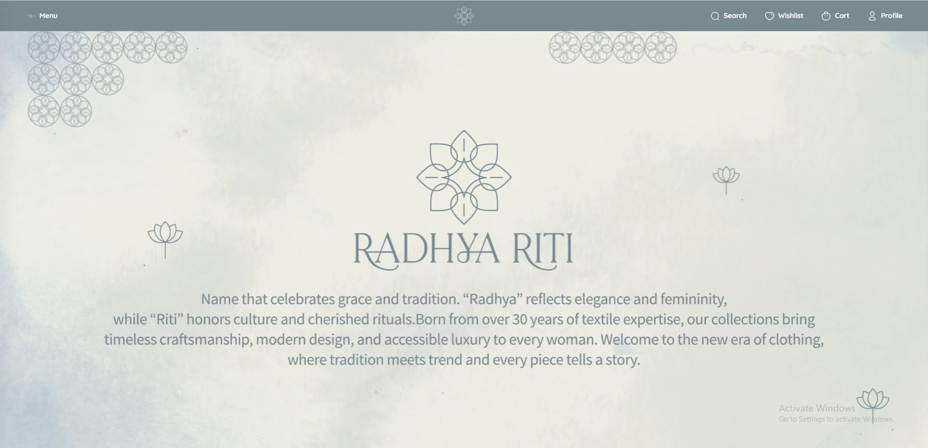 E-Commerce Website development