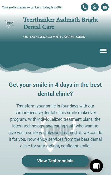 Dental Website Development